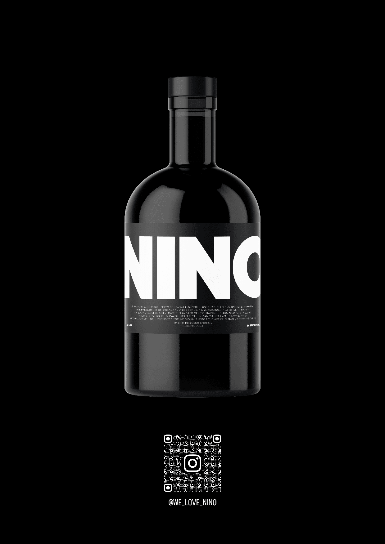 NINO lifestyle QR invitation card